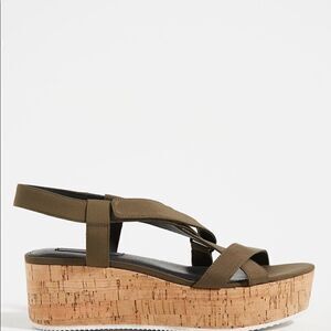 Sanctuary sandals worn once black 